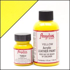 Peinture cuir Angelus Jaune