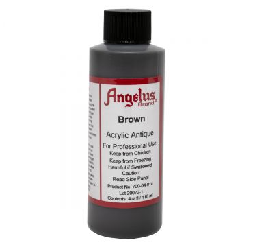 Finition Acrylique Antique Angelus Marron 118 g