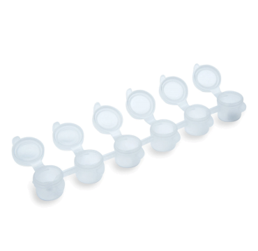 Angelus Empty Paint Cups - 6x 1/6th oz