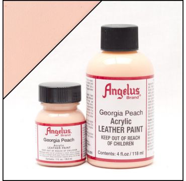 Peinture cuir Angelus Pêche Georgia