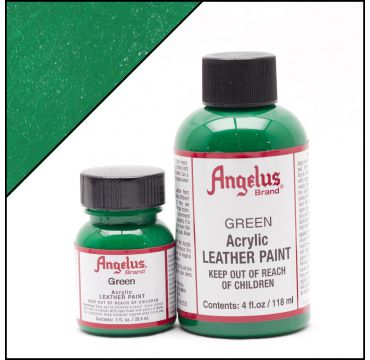 Peinture cuir Angelus Vert