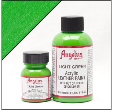 Peinture cuir Angelus Vert clair