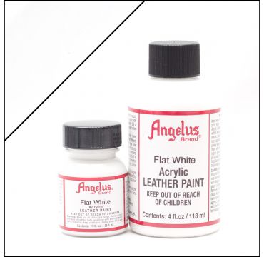 Peinture cuir Angelus Blanc mat