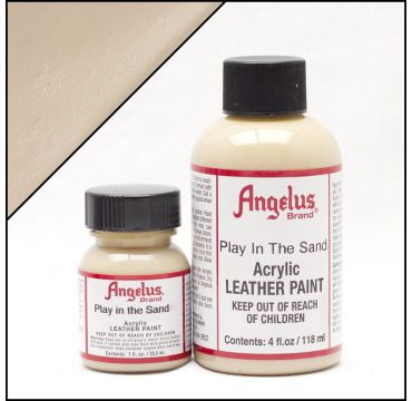 Peinture cuir Angelus Jeu dans le Sable