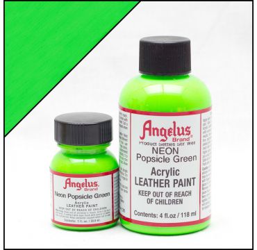 Peinture cuir Angelus Vert Glace