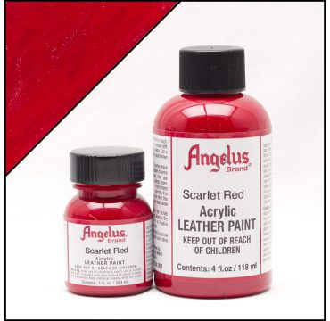 Peinture cuir Angelus Rouge écarlate