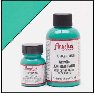 Peinture cuir Angelus Turquoise