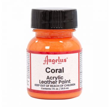 Peinture cuir Angelus Coral