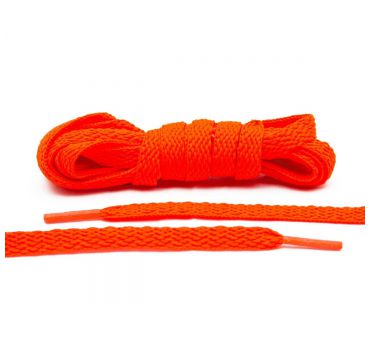 Laces flaming orange flat  