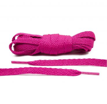 Laces fuchsia flat 