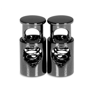 Gunmetal lace locks