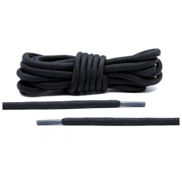 Laces black rope 