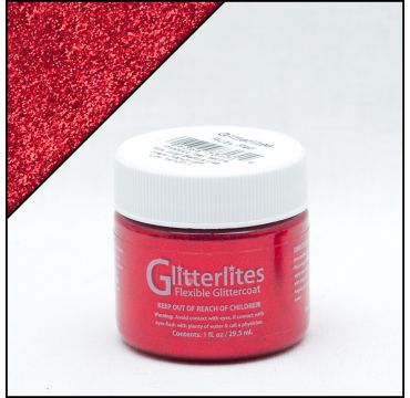 Paillettes Glitterlites Angelus Rouge Rubis 28 g