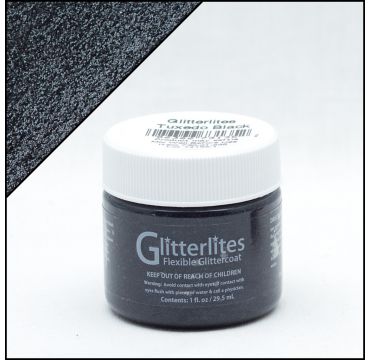 Paillettes Glitterlites Angelus Noir Smoking 28 g