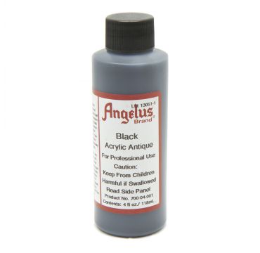 Finition Acrylique Antique Angelus Noir 118 g
