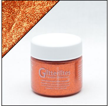 Paillettes Glitterlites Angelus Orange 28 g