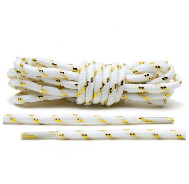 Laces white/metallic gold v2.0 rope