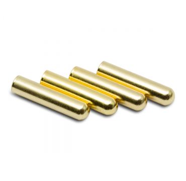 Metal aglets gold bullet