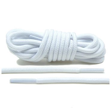 Laces basketball white rope